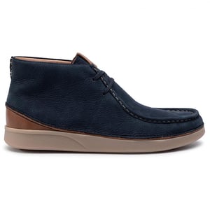 Clarks Oakland Mid Heren Blauw Laarzen