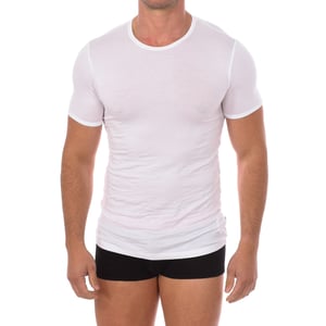 Mode Bamboe T-shirt korte mouw BKK1UTS03SI man