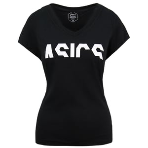 Asics Essentials GPX Womens Black T-Shirt