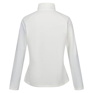 Regatta Great Outdoors Dam/Ladies Montes Half Zip Fleece Top (Polar Bear/White)