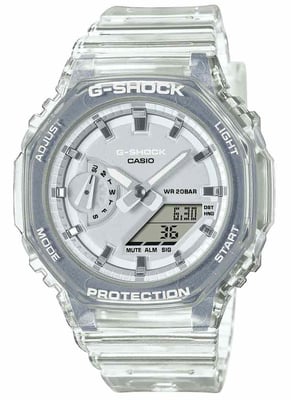 Casio G-shock Women's Transparent Watch GMA-S2100SK-7AER