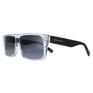 Marc Jacobs Rectangle Unisex Crystal Black Dark Grey Gradient 096/S