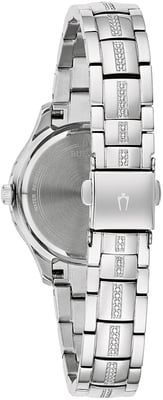 Bulova Phantom Crystal dameshorloge Zilverkleurig 96L291