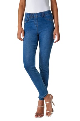 Elastic Waist 31" Denim Stretch Jegging