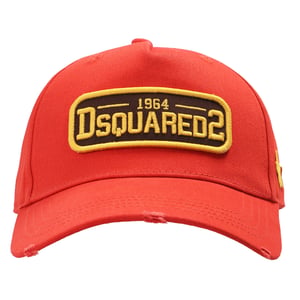 DSQUARED2 1964 Broderad röd keps