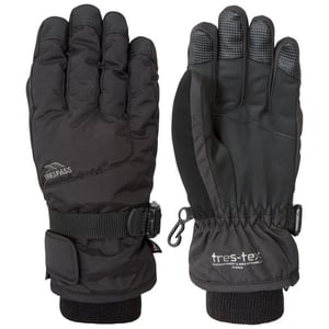Trespass Kinderen/Kids Ergon II Ski Handschoenen (Zwart)