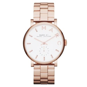 Marc Jacobs MBM3244 Baker roséguldpläterad damklocka