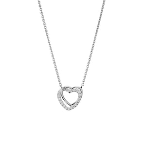 Orphelia 'Ariana' Dames 925 Sterling Zilveren Ketting - Zilver ZK-7482