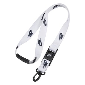 Nike Club Standard Lanyard (White/Black)
