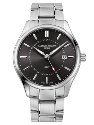 Frédérique Constant  Heren Horloge Zilverkleurig FC-252DGS5B6B