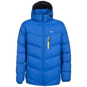 Trespass - Heren Blustery Gewatteerde Jas (Elektrisch Blauw)