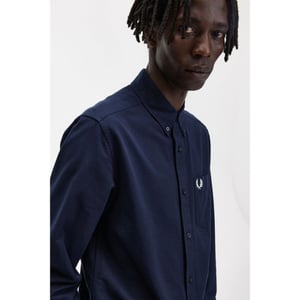 Fred Perry Mens Long Sleeve Oxford Shirt