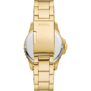 Fossil Fossil Blue Heren Horloge Goudkleurig FS6035