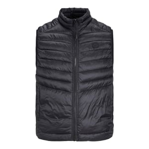 Jack & Jones Mens Sleeveless Gilet – Zipper Closure and High Neck