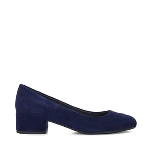 Dune Ladies Bracket - Comfort Block-Heeled Courts