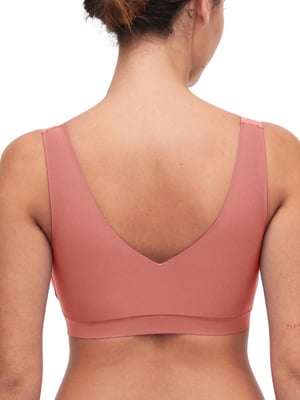 SoftStretch V-Neck Jersey Crop Top