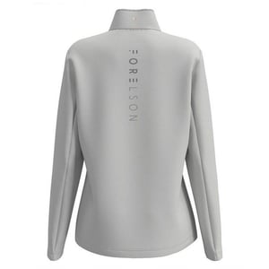 Forelson Womens/Ladies Broadway Quarter Zip Golf Base Layer Top (Grey)