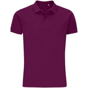 SOLS Mens Planet Piqué Organic Polo Shirt (Astral Purple)