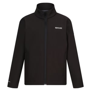 Regatta Kinder/Kinder Cera Soft Shell Jas (Zwart)
