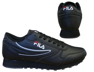 Fila Orbit Low Womens Black Trainers