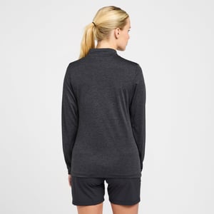 Women's Long Sleeved Zipped Active T-Shirt