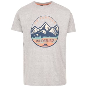 Trespass Mens Lagoon T-Shirt (Grey Marl)