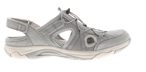 Free Spirit Womens Sandals Walking Bryn Touch Fastening smoke