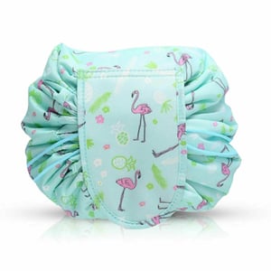 Envie Cosmetic Drawstring Bag Pouch Turquoise