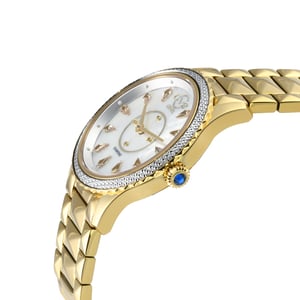 Siena Swiss Quartz MOP Dial 316L Stainless Steel Diamond Watch