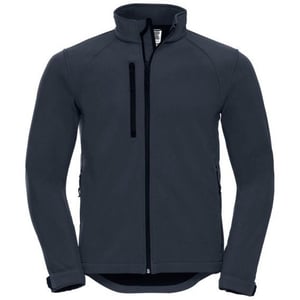 Russell Heren waterbestendig & winddicht Softshell-jasje (Franse marine)