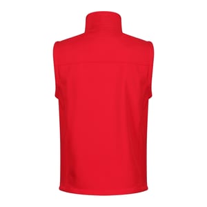 Regatta Heren Flux Softshell Body Warmer (Klassiek rood/grijs)