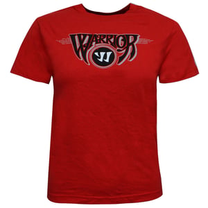 Warrior Hesher Tee Korte Mouw Rood Jongens Junior T-shirt WLTB 026 RDC