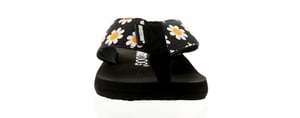 Women's Rocket Dog Adios Daisy Fields Flip Flops in Black