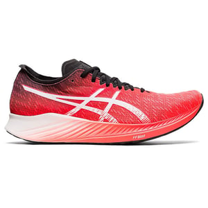 Asics Magic Speed Mens Röd Löpning Träningsskor