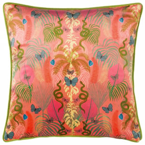 Kate Merritt Exotic Canopy Piped Cushion