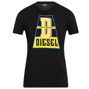 Diesel topkwaliteit logo zwart T-shirt