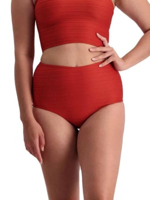 Jacquard Stripe Vintage High Waist Pant
