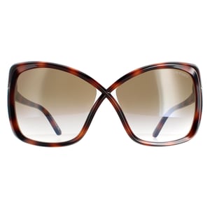 Tom Ford Butterfly Womens Blonde Havana Brown Gradient FT0943 Jasmin Zonnebril