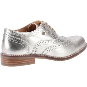 Hush Puppies Natalie Female Lace Ladies Shoes GOLD