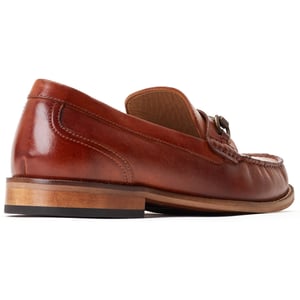Base London Madison Leather Men's Brown Loafers