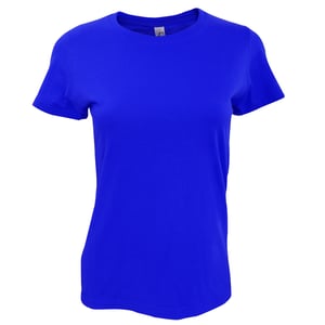SOLS Dames/dames Imperial Heavy Short Sleeve T-Shirt (Denim)