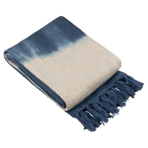 Yard Mizu Dip Dye Fringed Throw