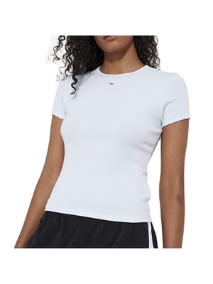 Tommy Jeans dames T-shirt met vlag