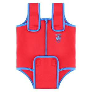 Speedo Sea Squad Red/Blue Neopren-baddräkt för barn
