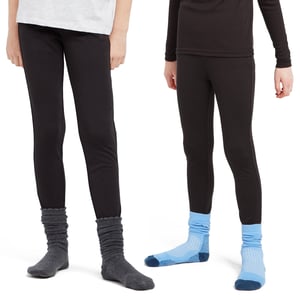Peter Storm Kids' Thermal Insulating Baselayer Pants with Moisture Wicking Fabric