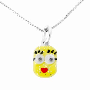 Orphelia 'Minion' Kinder 925 Sterling Zilver Set: Ketting-Hanger + Armband - Zilver SET-7135/2