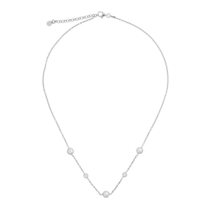 Orphelia 'Emilia' Dames 925 Sterling Zilveren Halsketting - Zilver ZK-7380