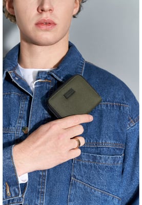 Selus Chunky Zip Round Wallet