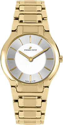 Pierre Petit: Womens Serie Laval Silver Watch