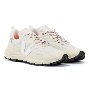Veja Dekkan Polyester Damestrainers Wit/Beige